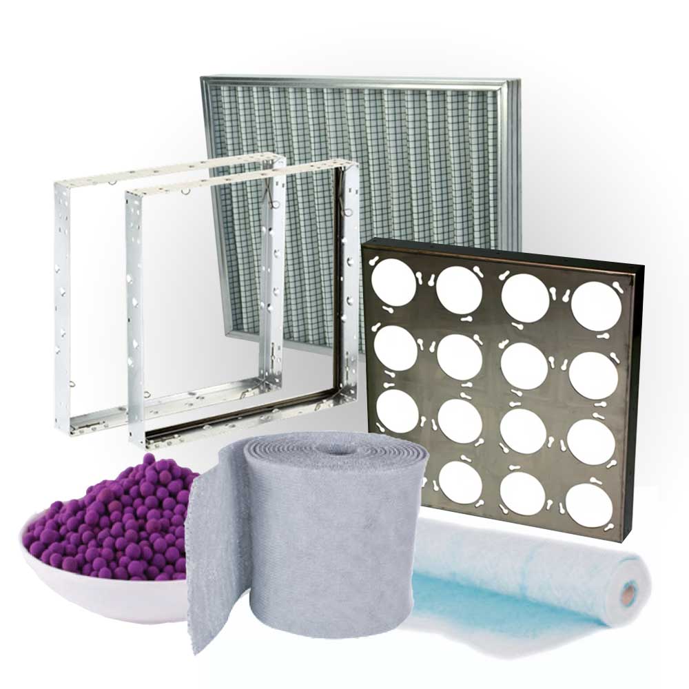 Air Filter Accessories Support Construction